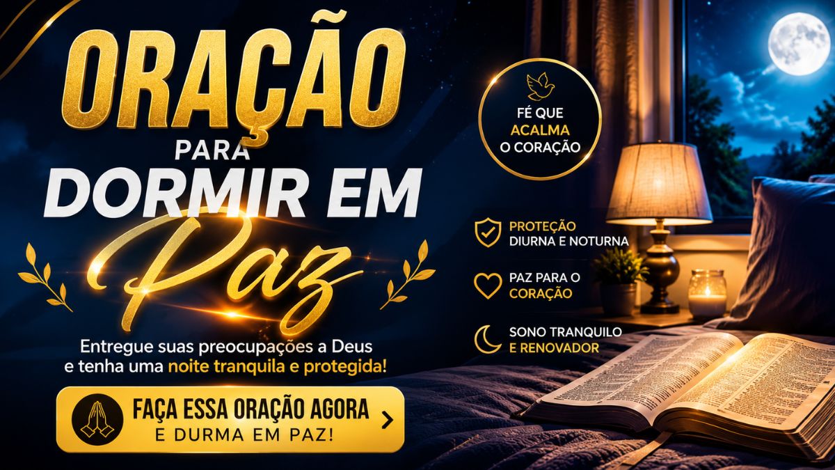 Oração para Dormir em Paz