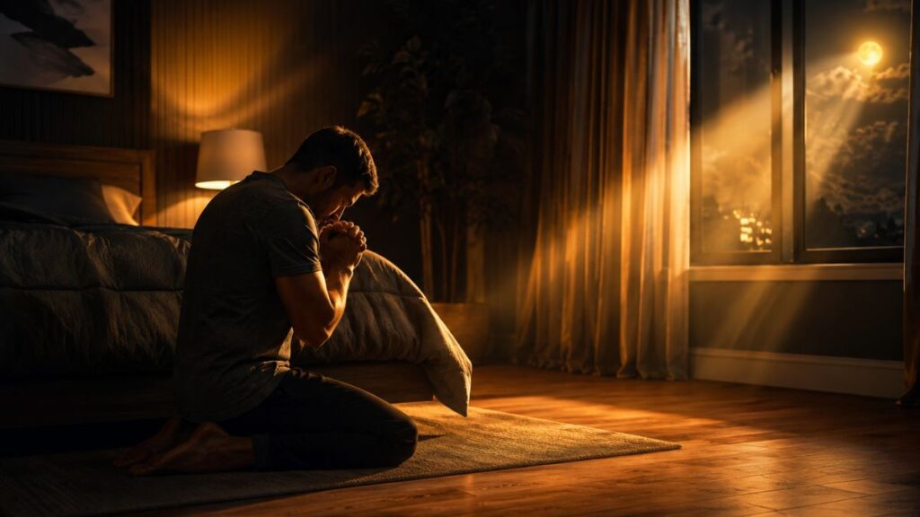 Oração para dormir em paz
