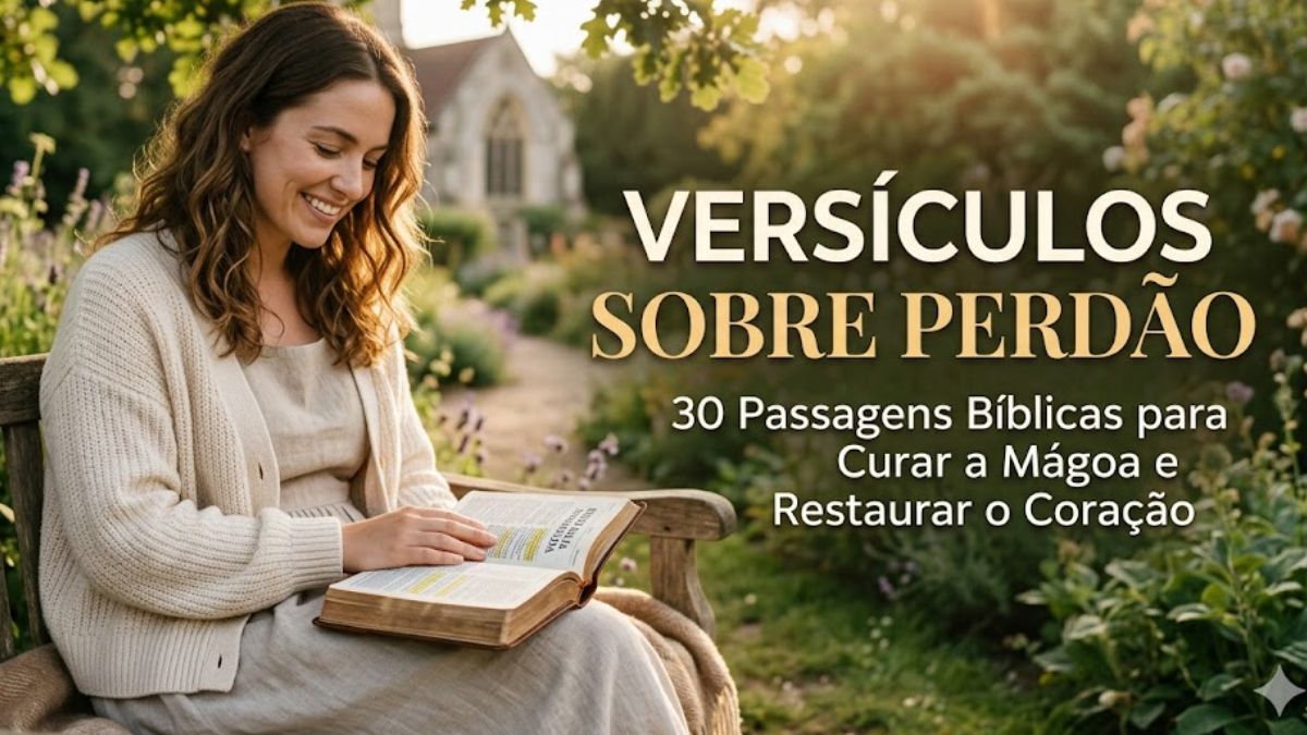 Versículos sobre Perdão